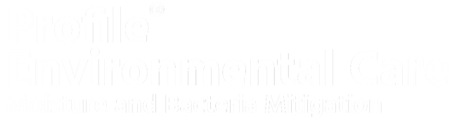Profile Environmental Care Logo, a Bacterial and Moisture Inhibitor for Animals and Livestock